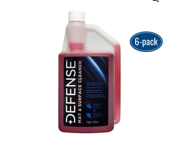 Red bottle <br> Mat Cleaner 6 Pack